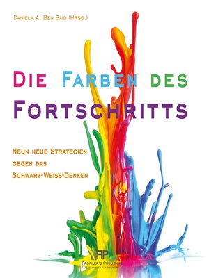 cover image of Die Farben des Fortschritts